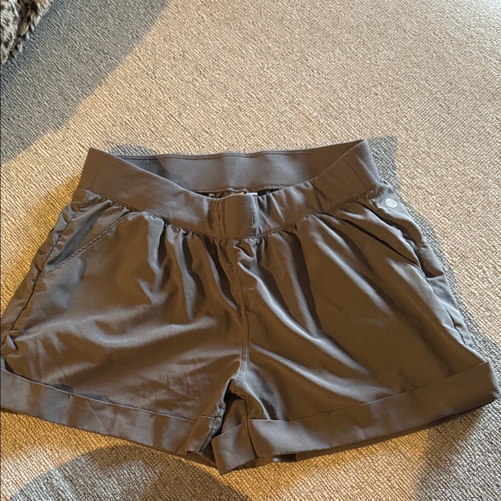 Zella Women's Charcoal Athletic Shorts medium. Soft and comfy